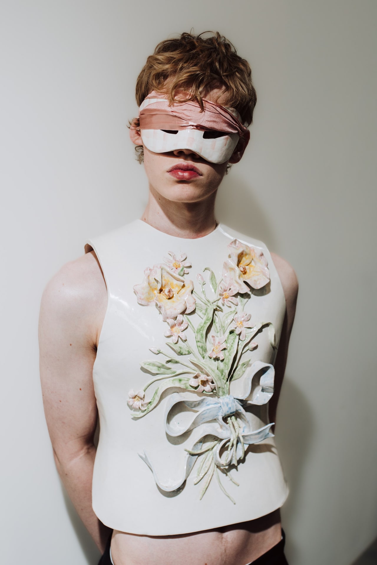 Masks on the AW26 runway